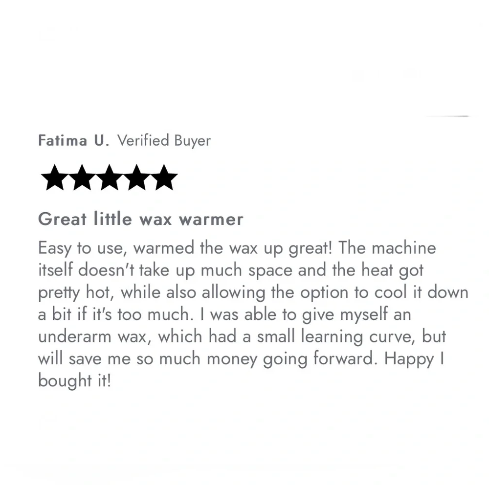 The GiGi Wax Warmer